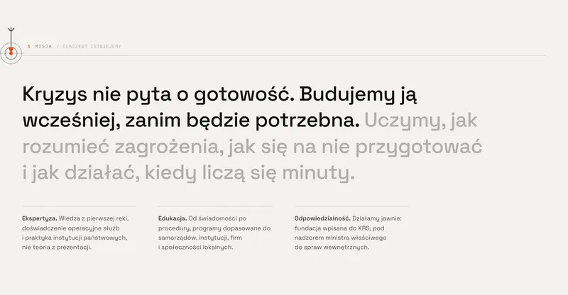 MIDEB, Misja
