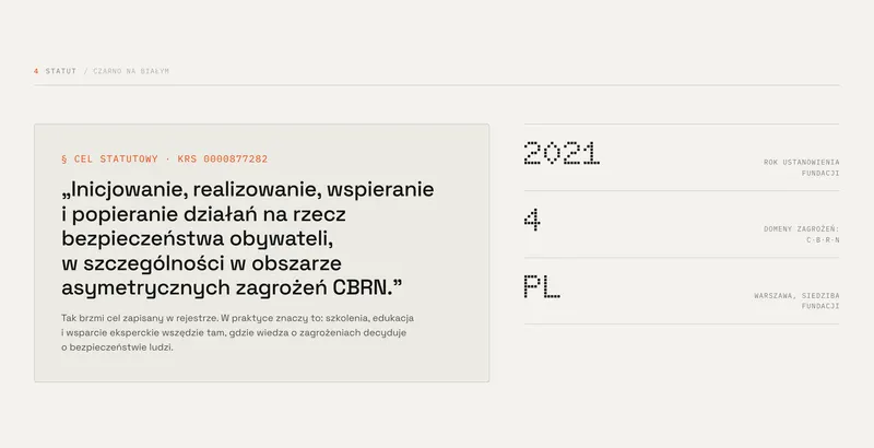 MIDEB, Statut